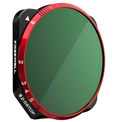 FREEWELL Variabler VND 2-5 Stop-Filter kompatibel mit Mavic 3/Mavic 3 Cine/Mavic 3E (NO Compatible con Mavic 3 Classic/Mavic 3 Pro/Mavic 3 Pro Cine) FREEWELL Variabler VND 2-5 Stop-Filter kompatibel mit Mavic 3/Mavic 3 Cine/Mavic 3E (NO Compatible con Mavic 3 Classic/Mavic 3 Pro/Mavic 3 Pro Cine)