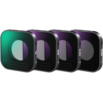 NEEWER Filtro PL ND Compatible con GoPro Hero 13 12 11 10 9 Negro, Paquete de 4 PL ND8 ND16 ND32 HD Multicapa Delgado Polarizador Densidad Neutra Kit de Filtro Accesorio para Cámara Acción, FL-GP18 NEEWER Filtro PL ND Compatible con GoPro Hero 13 12 11 10 9 Negro, Paquete de 4 PL ND8 ND16 ND32 HD Multicapa Delgado Polarizador Densidad Neutra Kit de Filtro Accesorio para Cámara Acción, FL-GP18