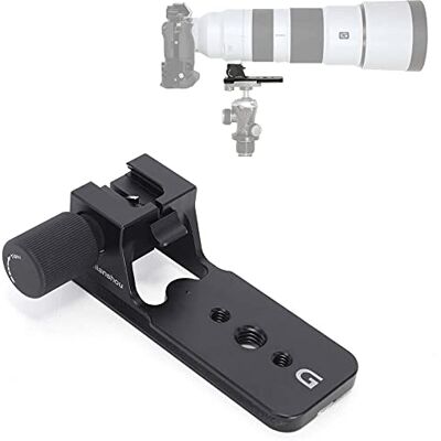iShoot Pie Collar de Objetivo Base Anillo de Montaje en Trípode Compatible con Sony FE 200-600mm f/5.6-6.3 G OSS SEL200600G, Soporte de Lente es Arca-Swiss Fit Placa de Liberación Rápida Cámara iShoot Pie Collar de Objetivo Base Anillo de Montaje en Trípode Compatible con Sony FE 200-600mm f/5.6-6.3 G OSS SEL200600G, Soporte de Lente es Arca-Swiss Fit Placa de Liberación Rápida Cámara