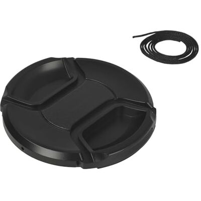 vhbw Tapa de Objetivo 72 mm Compatible con Sigma 18-200 mm 3.5-6.3 DC OS cámara plástico Negro, con Mango Interior vhbw Tapa de Objetivo 72 mm Compatible con Sigma 18-200 mm 3.5-6.3 DC OS cámara plástico Negro, con Mango Interior