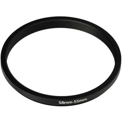 vhbw Anillo Adaptador Step Down de 58 mm a 55 mm para Objetivo de la cámara vhbw Anillo Adaptador Step Down de 58 mm a 55 mm para Objetivo de la cámara