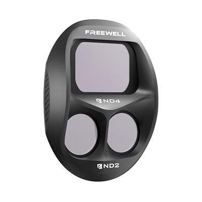 FREEWELL Filtro Dividido ND4/ND2 para dji Mavic 4 Pro Control de exposición preciso y imágenes cinematográficas fluidas FREEWELL Filtro Dividido ND4/ND2 para dji Mavic 4 Pro Control de exposición preciso y imágenes cinematográficas fluidas