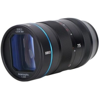 Sirui 75 mm F1,8 1,33X Objetivo Cine anamórfico APS-C (Montura X) para X-T4/X-H2S Sirui 75 mm F1,8 1,33X Objetivo Cine anamórfico APS-C (Montura X) para X-T4/X-H2S