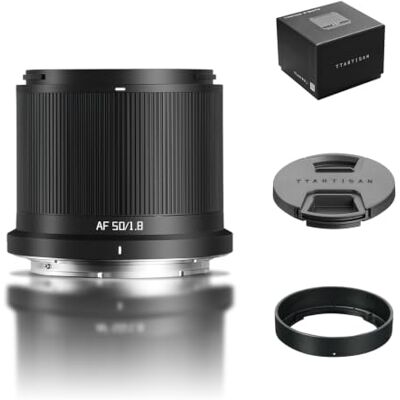 TTARTISAN Objetivo de Formato Completo con Montura de 50 mm f/1,8 Z, AF 50 mm F1.8 Neo Z para Nikon TTARTISAN Objetivo de Formato Completo con Montura de 50 mm f/1,8 Z, AF 50 mm F1.8 Neo Z para Nikon