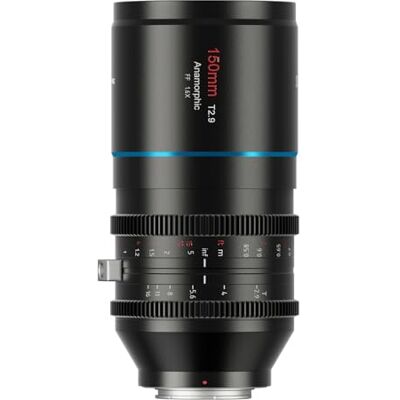 Sirui Lente anamórfica de fotograma Completo T2.9 1.6X de 150 mm, teleobjetivo anamórfico (Montura RF Venus de 150 mm) Sirui Lente anamórfica de fotograma Completo T2.9 1.6X de 150 mm, teleobjetivo anamórfico (Montura RF Venus de 150 mm)