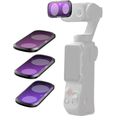 TELESIN it Filtros ND para Insta360 Luna Ultra ND4 ND16 ND64 Desenfoque cinematográfico Colores fieles Antirreflejos y antiarañazos Montaje instantáneo Ligero para viajes outdoor TELESIN it Filtros ND para Insta360 Luna Ultra ND4 ND16 ND64 Desenfoque cinematográfico Colores fieles Antirreflejos y antiarañazos Montaje instantáneo Ligero para viajes outdoor