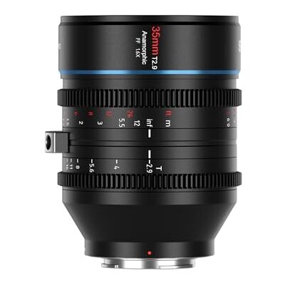 Sirui 35mm T2.9 1.6X Full Frame Anamorphic Cine Cinema Objetivo Lens Lenses Lente (Mount L) Sirui 35mm T2.9 1.6X Full Frame Anamorphic Cine Cinema Objetivo Lens Lenses Lente (Mount L)