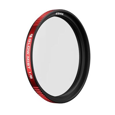 FREEWELL Filtro roscado Negro Brillante de 49 mm con Fuerza de 1/8 para un Efecto cinematográfico Sutil FREEWELL Filtro roscado Negro Brillante de 49 mm con Fuerza de 1/8 para un Efecto cinematográfico Sutil