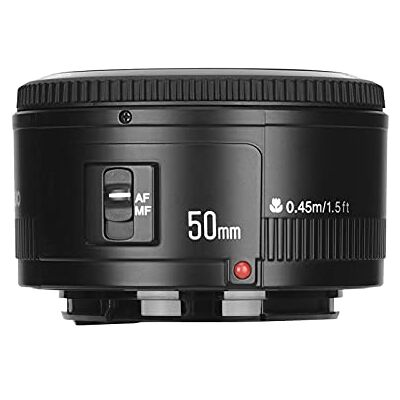 YONGNUO YN 50mm F / 1.8 AF/MF Gran Apertura Lente de Enfoque Automático para Canon EF Monte EOS Cámara LF651 YONGNUO YN 50mm F / 1.8 AF/MF Gran Apertura Lente de Enfoque Automático para Canon EF Monte EOS Cámara LF651