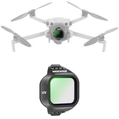 NEEWER UV Filtro Compatible con dji Mini 5 Pro Drone, Snap On Filtro Protector Objetivo de Cámara, Vidrio Óptico Multicapa, Accesorios de Fotografía Aérea NEEWER UV Filtro Compatible con dji Mini 5 Pro Drone, Snap On Filtro Protector Objetivo de Cámara, Vidrio Óptico Multicapa, Accesorios de Fotografía Aérea