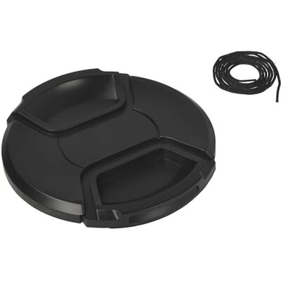 vhbw Tapa de Objetivo 82 mm para Sony FE 24-70 mm F2.8 GM (SEL2470GM) cámara, plástico negro, con mango interior vhbw Tapa de Objetivo 82 mm para Sony FE 24-70 mm F2.8 GM (SEL2470GM) cámara, plástico negro, con mango interior