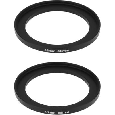 Axis 2 anillos adaptadores de cámara de 48 mm a 58 mm para lente de 48 mm a filtro de 58 mm Axis 2 anillos adaptadores de cámara de 48 mm a 58 mm para lente de 48 mm a filtro de 58 mm