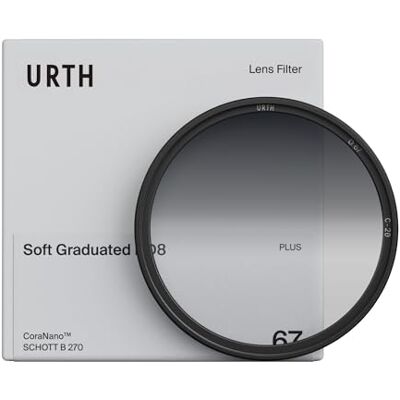 Urth Filtro Graduado Suave ND8 62 mm (Plus) Urth Filtro Graduado Suave ND8 62 mm (Plus)