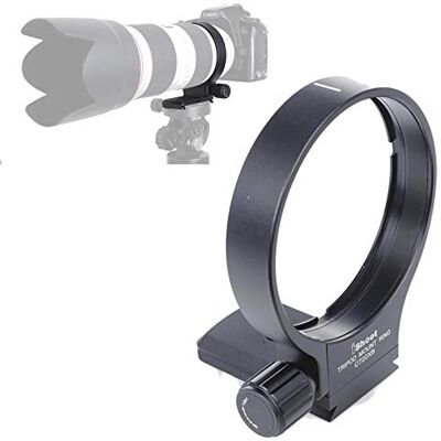 iShoot Anillo de Montaje en Trípode Collar Lente Soporte Compatible con Canon EF 70-200mm f/2.8L USM/IS USM/IS II USM/III USM, 100-400mm f/4.5-5.6L IS USM, 35-350mm f/3.5-5.6L USM, 300mm f/4L IS USM iShoot Anillo de Montaje en Trípode Collar Lente Soporte Compatible con Canon EF 70-200mm f/2.8L USM/IS USM/IS II USM/III USM, 100-400mm f/4.5-5.6L IS USM, 35-350mm f/3.5-5.6L USM, 300mm f/4L IS USM