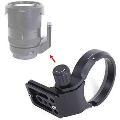 iShoot Lente collar trípode montaje anillo soporte soporte para Sony FE 24-240mm f/3.5-6.3 OSS, 24-105mm f/4 G OSS, 16-35mm f/2.8 GM, 24-70mm f/2.8 GM, 35mm f/1.4 SA, 50mm f/1.4 SA, 85mm f/1.4 iShoot Lente collar trípode montaje anillo soporte soporte para Sony FE 24-240mm f/3.5-6.3 OSS, 24-105mm f/4 G OSS, 16-35mm f/2.8 GM, 24-70mm f/2.8 GM, 35mm f/1.4 SA, 50mm f/1.4 SA, 85mm f/1.4