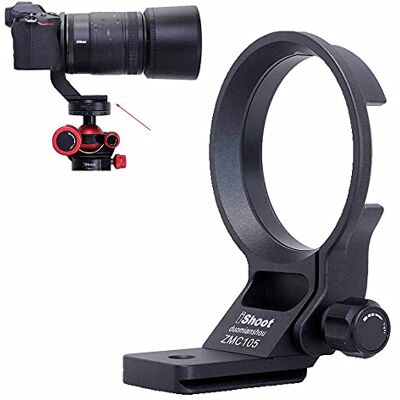 iShoot Anillo de Montaje en Trípode Collar de Objetivo Compatible con Nikon Nikkor Z MC 105mm f/2.8 VR S, Soporte de Lente Parte Inferior es Arca-Swiss Fit Cámara Placa de Liberación Rápida iShoot Anillo de Montaje en Trípode Collar de Objetivo Compatible con Nikon Nikkor Z MC 105mm f/2.8 VR S, Soporte de Lente Parte Inferior es Arca-Swiss Fit Cámara Placa de Liberación Rápida
