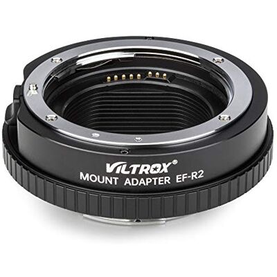 VILTROX EF-R2 Auto Focus Adaptador de Montaje de Lente con Anillo de Control Personalizado para Canon EF/EF-S Objetivo a Canon RF Montaje EOS R R5 R6 RP Cámara VILTROX EF-R2 Auto Focus Adaptador de Montaje de Lente con Anillo de Control Personalizado para Canon EF/EF-S Objetivo a Canon RF Montaje EOS R R5 R6 RP Cámara