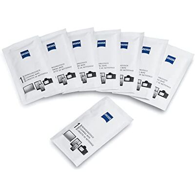 Zeiss DOSNTO Pre-Moistened Lens Cleaning Wipes Cleans Without Streaks for Camera Lenses and Eyeglasses (200 Count) Zeiss DOSNTO Pre-Moistened Lens Cleaning Wipes Cleans Without Streaks for Camera Lenses and Eyeglasses (200 Count)