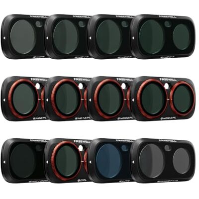 FREEWELL Mega Kit de filtros para Insta360 Luna Ultra, paquete de 12 Incluye filtros ND8-ND1000, ND/PL, CPL, Glow Mist 1/4 y LPR con montaje magnético de intercambio rápido FREEWELL Mega Kit de filtros para Insta360 Luna Ultra, paquete de 12 Incluye filtros ND8-ND1000, ND/PL, CPL, Glow Mist 1/4 y LPR con montaje magnético de intercambio rápido