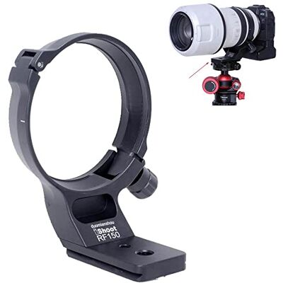 iShoot Metal Anillo de Montaje en Trípode Collar de Objetivo Compatible con Canon RF 100-500mm f/4.5-7.1L IS USM, Soporte de Lente Parte Inferior es Arca-Swiss Fit Cámara Placa de Liberación Rápida iShoot Metal Anillo de Montaje en Trípode Collar de Objetivo Compatible con Canon RF 100-500mm f/4.5-7.1L IS USM, Soporte de Lente Parte Inferior es Arca-Swiss Fit Cámara Placa de Liberación Rápida