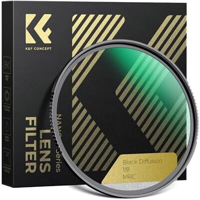 K&F CONCEPT Nano-Xcel 58mm Filtro Black-Mist 1/8 Filtro de Niebla Negra K&F CONCEPT Nano-Xcel 58mm Filtro Black-Mist 1/8 Filtro de Niebla Negra