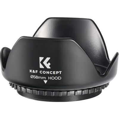 K&F CONCEPT Parasol para Canon Rebel T8i T7 T7i T6i T6 T6s T5i,EOS 90D 1100D 700D 600D 550D,Tulip Flower per RF24-50mm F4.5-6.3 IS STM, EF 75-300mm f/4-5.6 III, AF-P DX NIKKOR 70-300mm f/4.5-6.3G ED K&F CONCEPT Parasol para Canon Rebel T8i T7 T7i T6i T6 T6s T5i,EOS 90D 1100D 700D 600D 550D,Tulip Flower per RF24-50mm F4.5-6.3 IS STM, EF 75-300mm f/4-5.6 III, AF-P DX NIKKOR 70-300mm f/4.5-6.3G ED