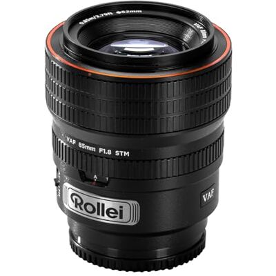Rollei AF 85 mm F/1.8 Objetivo Fotograma Completo para Sony FE con Autofoco STM Cuerpo de Metal 477g Compatible con APS-C FX30/ZV-E10/A6000–A6700/A5000/A5100 y Full Frame ZV-E1/FX3/A1/A9/A7 Series Rollei AF 85 mm F/1.8 Objetivo Fotograma Completo para Sony FE con Autofoco STM Cuerpo de Metal 477g Compatible con APS-C FX30/ZV-E10/A6000–A6700/A5000/A5100 y Full Frame ZV-E1/FX3/A1/A9/A7 Series