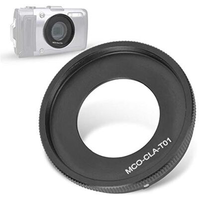 VBESTLIFE Anillo Adaptador de Filtro de cámara, Anillo Adaptador de Lente de aleación de Aluminio MCO-CLA-T01 a Filtro de 40,5 mm para Tough TG-1, TG-2, TG-3, TG-4, TG-5, TG-6 VBESTLIFE Anillo Adaptador de Filtro de cámara, Anillo Adaptador de Lente de aleación de Aluminio MCO-CLA-T01 a Filtro de 40,5 mm para Tough TG-1, TG-2, TG-3, TG-4, TG-5, TG-6
