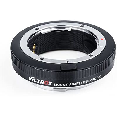 VILTROX EF-GFX Pro Adaptador de Montura de Objetivo de Enfoque Automático con Anillo de Apertura Manual Compatible con Canon EF/EF-S Lente a Fujifilm G-Mount GFX cámara 100/100S/50S/50R VILTROX EF-GFX Pro Adaptador de Montura de Objetivo de Enfoque Automático con Anillo de Apertura Manual Compatible con Canon EF/EF-S Lente a Fujifilm G-Mount GFX cámara 100/100S/50S/50R