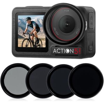 Rollei Filtro ND dji Osmo Action 5 Pro/Action 4/3 ND8+ND16+ND32+CPL Rollei Filtro ND dji Osmo Action 5 Pro/Action 4/3 ND8+ND16+ND32+CPL