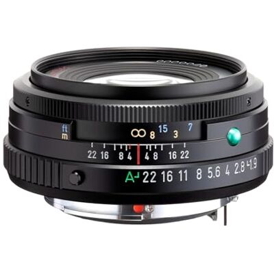 Pentax -FA 43mmF1.9 Limited Objetivo Gran Angular con Revestimiento HD para Sistema K con Sensor de 35 mm, 20140, Color Negro Pentax -FA 43mmF1.9 Limited Objetivo Gran Angular con Revestimiento HD para Sistema K con Sensor de 35 mm, 20140, Color Negro