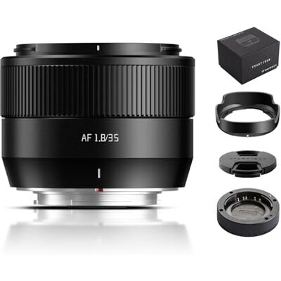 TTARTISAN AF 35 mm F1.8 II Objetivo APS-C para Fuji X, Negro Enfoque Automático STM, 176 g, Distancia Mínima 0, Gran Apertura, Retratos y Viajes, Bokeh Suave, Motor Silencioso TTARTISAN AF 35 mm F1.8 II Objetivo APS-C para Fuji X, Negro Enfoque Automático STM, 176 g, Distancia Mínima 0, Gran Apertura, Retratos y Viajes, Bokeh Suave, Motor Silencioso