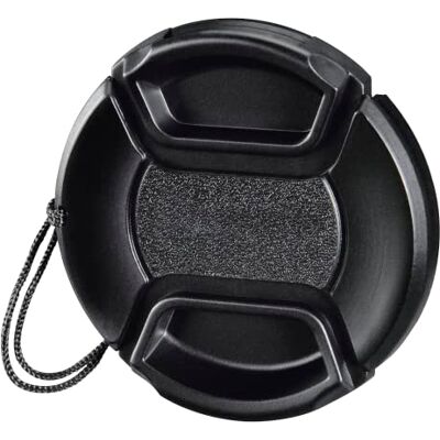 Hama Tapa para Objetivo 55mm para cámara Profesional, Negro Tapara para Proteger el Objetivo con Sistema Snap, Cuerda incluida para Mejor Agarre Hama Tapa para Objetivo 55mm para cámara Profesional, Negro Tapara para Proteger el Objetivo con Sistema Snap, Cuerda incluida para Mejor Agarre