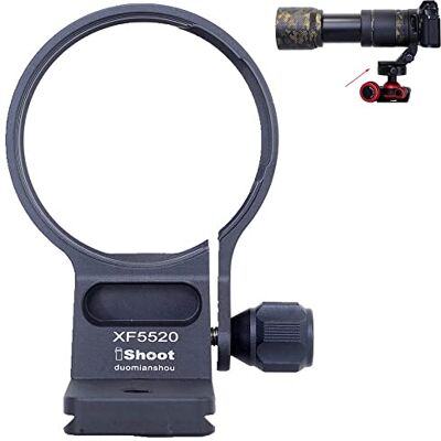 iShoot Anillo de Montaje en Trípode Collar de Objetivo Compatible Fujifilm XF 55-200mm f/3.5-4.8 R LM OIS Fuji XF 70-300 f/4-5.6 R LM OIS WR, Soporte Lente es Arca-Swiss Fit Placa de Liberación Rápida iShoot Anillo de Montaje en Trípode Collar de Objetivo Compatible Fujifilm XF 55-200mm f/3.5-4.8 R LM OIS Fuji XF 70-300 f/4-5.6 R LM OIS WR, Soporte Lente es Arca-Swiss Fit Placa de Liberación Rápida