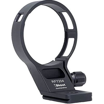 iShoot Anillo de Montaje en Trípode Collar de Objetivo Compatible con Canon RF 70-200 f/4L is USM, Soporte de Lente Parte Inferior es Arca-Swiss Fit Cámara Placa de Liberación Rápida iShoot Anillo de Montaje en Trípode Collar de Objetivo Compatible con Canon RF 70-200 f/4L is USM, Soporte de Lente Parte Inferior es Arca-Swiss Fit Cámara Placa de Liberación Rápida