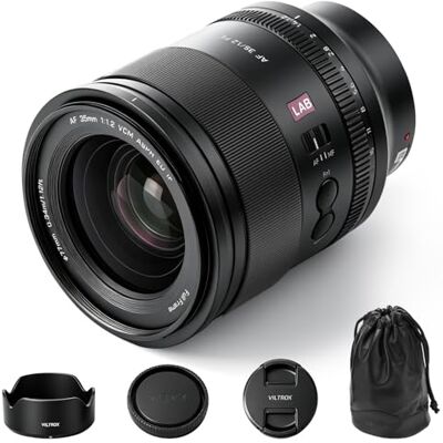 VILTROX 35mm F1.2 Lab (N) FE Objetivo para Sony Montura E Lens,Gran Angular formato completo con automático equipado motor HyperVCM compatible con Sony a6700 a6400 a7IV a7RV a9II a7CII ZVE1 VILTROX 35mm F1.2 Lab (N) FE Objetivo para Sony Montura E Lens,Gran Angular formato completo con automático equipado motor HyperVCM compatible con Sony a6700 a6400 a7IV a7RV a9II a7CII ZVE1