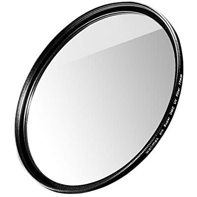 walimex pro Filtro UV Slim Super DMC 77 mm – Filtro Ultravioleta, Fino Solo 2,5 mm, 16 x Super DMC, para protección de Objetivos y Colores Brillantes, con Caja walimex pro Filtro UV Slim Super DMC 77 mm – Filtro Ultravioleta, Fino Solo 2,5 mm, 16 x Super DMC, para protección de Objetivos y Colores Brillantes, con Caja
