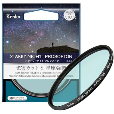 Kenko Filtro de Efectos Starry Night Prosofton φ67 mm, reducción de la contaminación lumínica y Efecto Suave, para fotografía de paisajes estrellados, Fabricado en Japón 549612 Kenko Filtro de Efectos Starry Night Prosofton φ67 mm, reducción de la contaminación lumínica y Efecto Suave, para fotografía de paisajes estrellados, Fabricado en Japón 549612