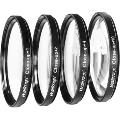 walimex pro Walimex Close up Conjunto de Objetivos Macro 72 mm walimex pro Walimex Close up Conjunto de Objetivos Macro 72 mm
