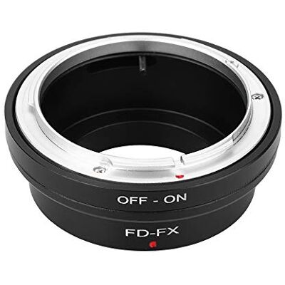 VBESTLIFE FD-FX Adaptador de Lente de cámara para cámara FD, Enfoque Manual Profesional, Apertura Manual, convertidor Ajustable para FD, Anillo Adaptador de Lente para cámara FX X VBESTLIFE FD-FX Adaptador de Lente de cámara para cámara FD, Enfoque Manual Profesional, Apertura Manual, convertidor Ajustable para FD, Anillo Adaptador de Lente para cámara FX X