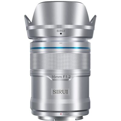 Sirui Sniper 16mm Lente de Enfoque Automático, F1.2 Objetivo Gran Angular APS-C, Z Mount Lente para Zfc, Z6, Z50, Z9 (Z Mount, Silver) Sirui Sniper 16mm Lente de Enfoque Automático, F1.2 Objetivo Gran Angular APS-C, Z Mount Lente para Zfc, Z6, Z50, Z9 (Z Mount, Silver)