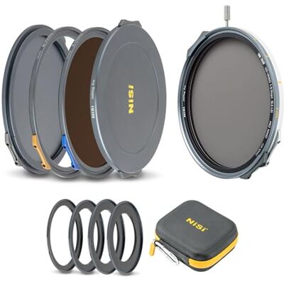 NiSi Kit de Filtro JetMag Pro 82MAG VND Magnético 1–9 Pasos True Color Incluye ND0,3-ND1,5 ND Variable, FS ND16(1,2), Black Mist 1/8, Anillos Adaptadores 67mm, 72mm, 77mm, 82mm NiSi Kit de Filtro JetMag Pro 82MAG VND Magnético 1–9 Pasos True Color Incluye ND0,3-ND1,5 ND Variable, FS ND16(1,2), Black Mist 1/8, Anillos Adaptadores 67mm, 72mm, 77mm, 82mm
