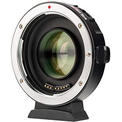 VILTROX EF-M2 II Enfoque automático Adaptador de Objetivo para Objetivo de Montura Canon EF a cámara Micro Cuatro tercios M4/3 Panasonic GH4 GH5 GH5S GF6 GX85 GX7 Olympus E-M5 E-M10 E-PL5 VILTROX EF-M2 II Enfoque automático Adaptador de Objetivo para Objetivo de Montura Canon EF a cámara Micro Cuatro tercios M4/3 Panasonic GH4 GH5 GH5S GF6 GX85 GX7 Olympus E-M5 E-M10 E-PL5
