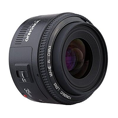 Andoer YONGNUO YN Lente de 35 mm de gran angular fijo/auto AF / MF para cámara Canon EOS Andoer YONGNUO YN Lente de 35 mm de gran angular fijo/auto AF / MF para cámara Canon EOS