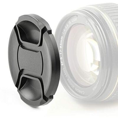 CELLONIC Ø 40.5mm Tapa Objetivo Frontal Compatible con Sony SEL2860 Plastic, negro, Snap-On: Agarre interior / Pinza central, para Sony E PZ 16–50mm F3,5–5,6 OSS, ALC-F405S, para Nikon LC-N40.5 CELLONIC Ø 40.5mm Tapa Objetivo Frontal Compatible con Sony SEL2860 Plastic, negro, Snap-On: Agarre interior / Pinza central, para Sony E PZ 16–50mm F3,5–5,6 OSS, ALC-F405S, para Nikon LC-N40.5