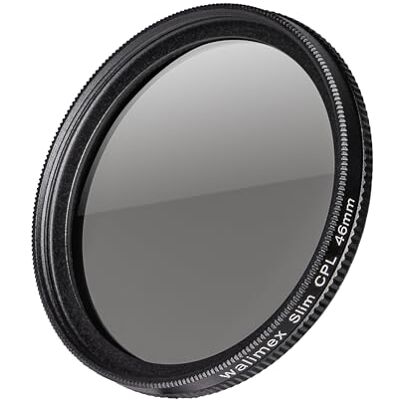 walimex pro Walimex Filtro Delgado polarizador Circular de 46 mm para cámara walimex pro Walimex Filtro Delgado polarizador Circular de 46 mm para cámara