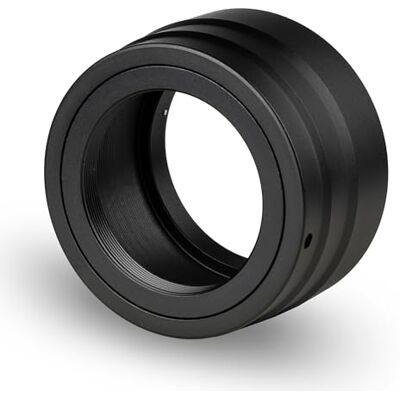 walimex pro Adaptador T2 Compatible con Canon R 60 x 40 x 40 mm Anillo de adaptación Enfoque Manual, fácil manejo, Conector de Objetivos para EOS R1, R5 Mark II, R100, R8, R50, R10 walimex pro Adaptador T2 Compatible con Canon R 60 x 40 x 40 mm Anillo de adaptación Enfoque Manual, fácil manejo, Conector de Objetivos para EOS R1, R5 Mark II, R100, R8, R50, R10