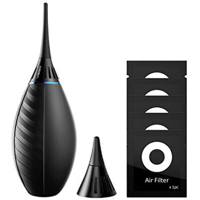 VSGO Air Mover soplador de aire con filtro de goma para cámara lente sensor limpieza VSGO Air Mover soplador de aire con filtro de goma para cámara lente sensor limpieza