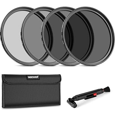 NEEWER Kit de Filtro de Lente ND de 52mm: ND2/4/8/16,Lente Lápiz Limpiador,Filtro de Densidad Neutra Bolsa y Kit de Accesorios Compatible con Canon Nikon Sony Panasonic DSLR Cámaras con Lente de 52mm NEEWER Kit de Filtro de Lente ND de 52mm: ND2/4/8/16,Lente Lápiz Limpiador,Filtro de Densidad Neutra Bolsa y Kit de Accesorios Compatible con Canon Nikon Sony Panasonic DSLR Cámaras con Lente de 52mm