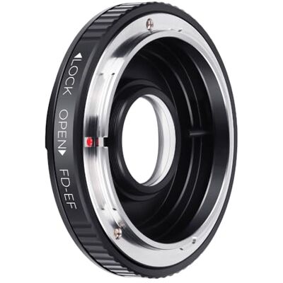 K&F CONCEPT Adaptador de Objetivo FD-EOS,Anillo Adaptador de Montura Lente Compatible con Objetivos FD FL Mount a Cuerpo de Cámara Canon EF EF-S EOS Mount, Anillo Adaptador Manual Lens K&F CONCEPT Adaptador de Objetivo FD-EOS,Anillo Adaptador de Montura Lente Compatible con Objetivos FD FL Mount a Cuerpo de Cámara Canon EF EF-S EOS Mount, Anillo Adaptador Manual Lens